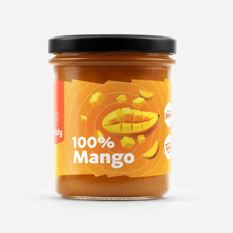 100 % Mango fără zahăr adăugat, cu bucăți extra de fructe