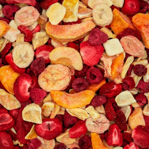 Fructe uscate și fructe liofilizate Grizly
