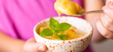 Înghețată de mango, „nice cream” fără regrete