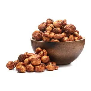 Arahide în înveliș de caramel sărat cu miere