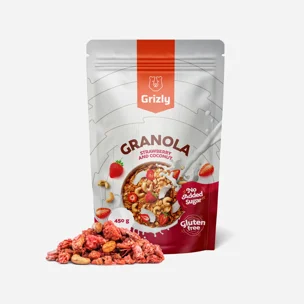 Granola cu căpșuni
