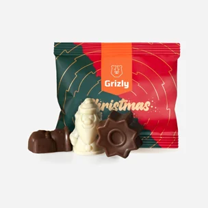 Selecție de ciocolată de Crăciun cu stevia