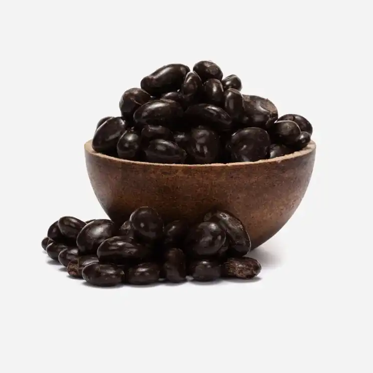 Stafide în înveliș de ciocolată neagră