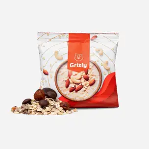 Terci de ovăz cu ciocolată neagră & alune de pădure 6 x 60 g
