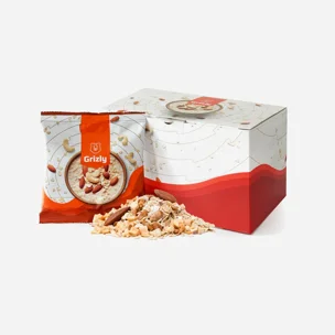 Terci de ovăz măr & migdale cu scorțișoară